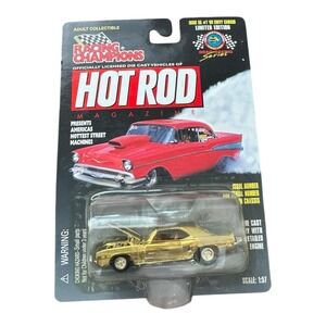 Racing Champions Hot Rod Magazine Thom Taylor 69 Chevy Camaro SG 7 Gold Chase